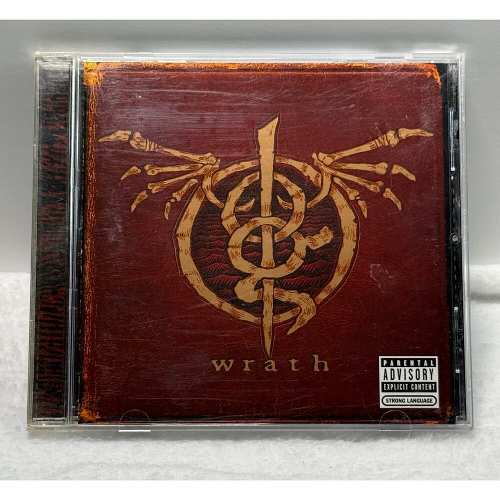 Lamb of God Wrath CD 2009 Epic Records Heavy Metal Album Explicit Content Label